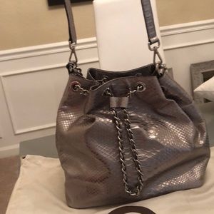 Silver Michael Kors bag